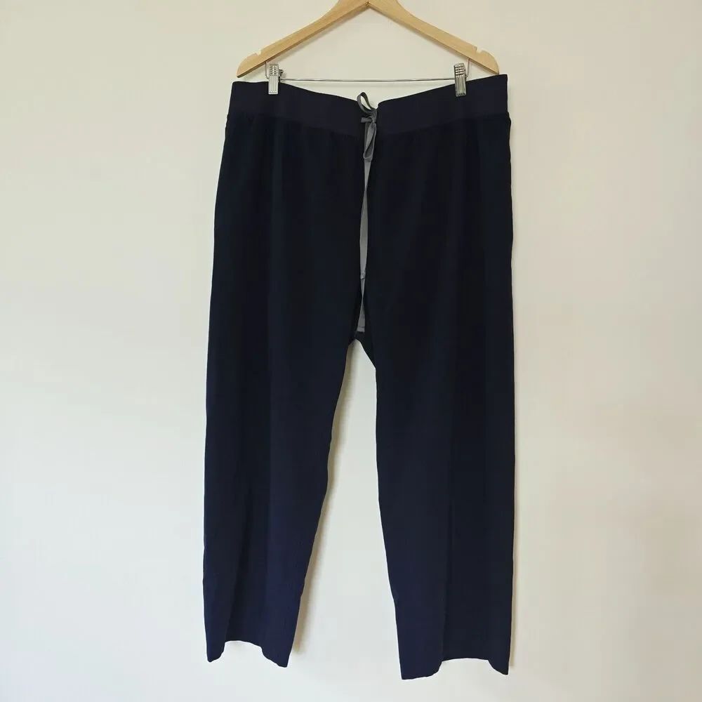 FIGS Technical Collection HW Livingston Scrub Pants Women's 4XL/P Navy Blue